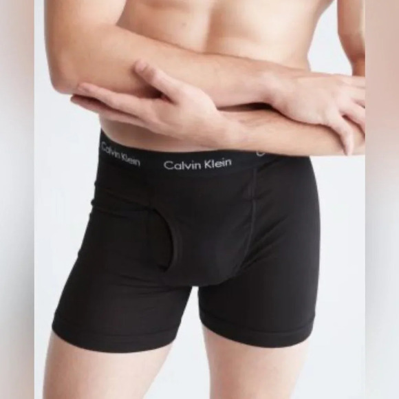 NNT 5 x calvin Klein essential comfortable logo stretch cotton boxer shorts M